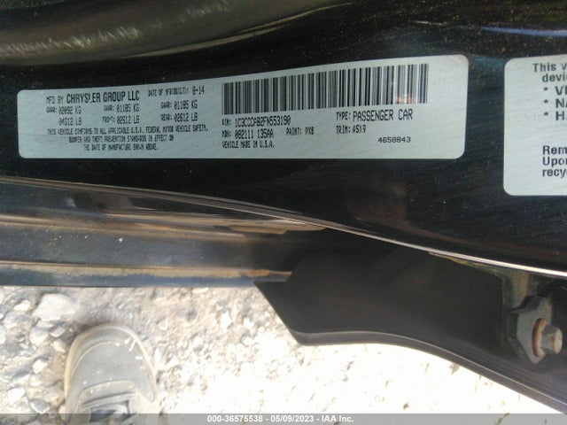 Chrysler 2015 2015 1C3CCCAB2FN553190 Image 20
