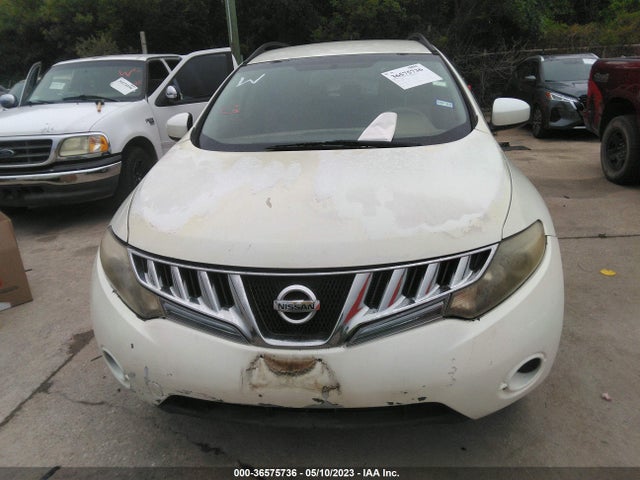 2009 NISSAN MURANO S VIN: JN8AZ18UX9W017359