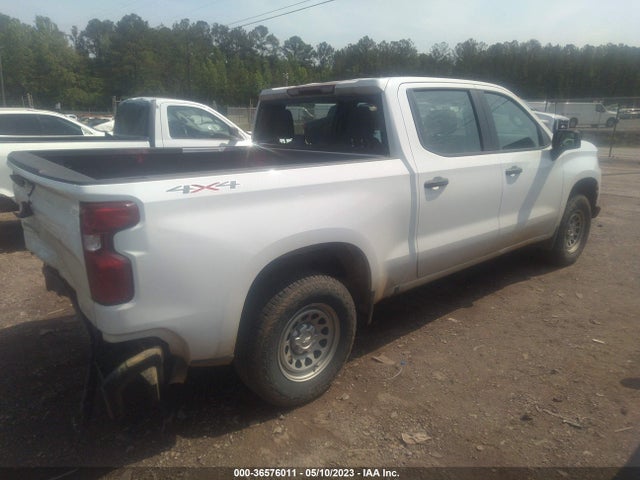 2021 CHEVROLET SILVERADO 1500 WORK TRUCK VIN: 1GCUYAEF0MZ247808