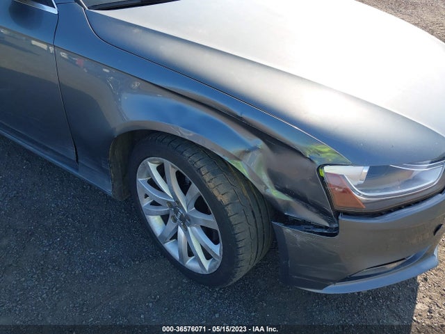 2013 AUDI A4 PREMIUM PLUS VIN: WAUFFAFL1DN048791
