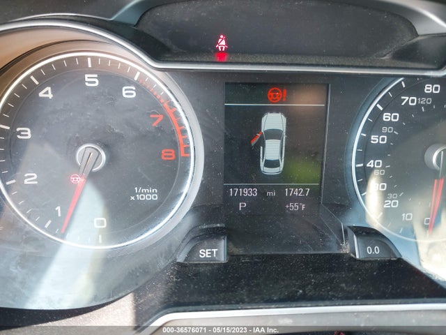 2013 AUDI A4 PREMIUM PLUS VIN: WAUFFAFL1DN048791