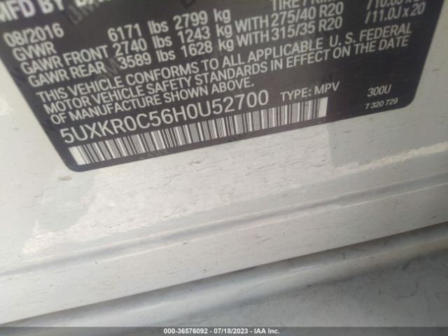 5UXKR0C56H0U52700 BMW X5 Xdrive35i