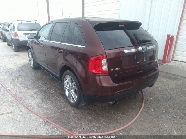 2012 FORD EDGE LIMITED VIN: 2FMDK3K92CBA91408