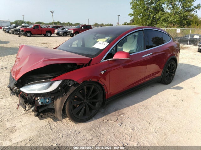 Tesla Model X 90d/75d/100d 2017 5YJXCBE26HF051365 Image 2