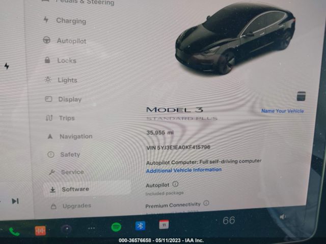 2019 TESLA MODEL 3 5YJ3E1EA0KF415796 Photo 6