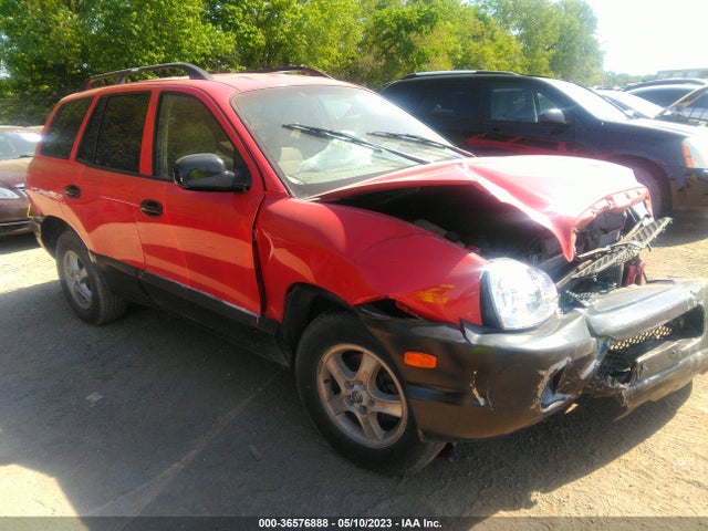 2004 HYUNDAI SANTA FE GLS VIN: KM8SC13D74U693681