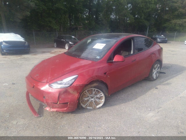 7SAYGDEE6NA016450 Tesla Model Y Long Range