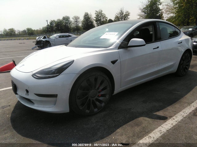 Tesla Model 3 Performance 2021 5YJ3E1ECXMF976088 Image 2