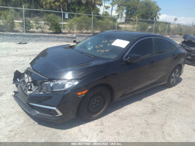 Honda Civic Sedan Lx 2019 2HGFC2F64KH569345 Image 2