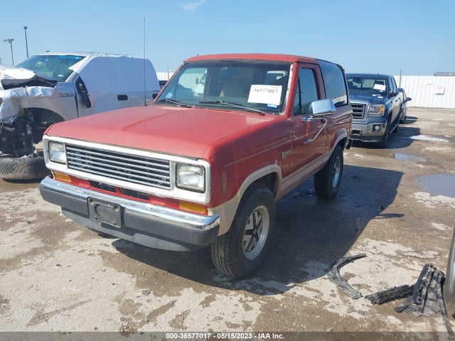 1987 FORD BRONCO II VIN: 1FMCU12T1HUC07947