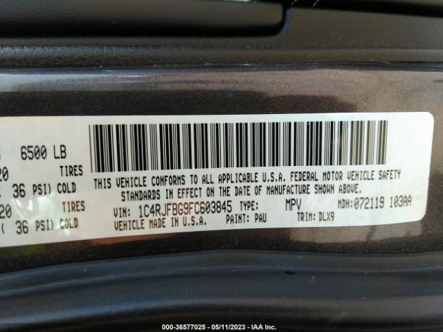 1C4RJFBG9FC603845 Jeep Grand Cherokee Limited