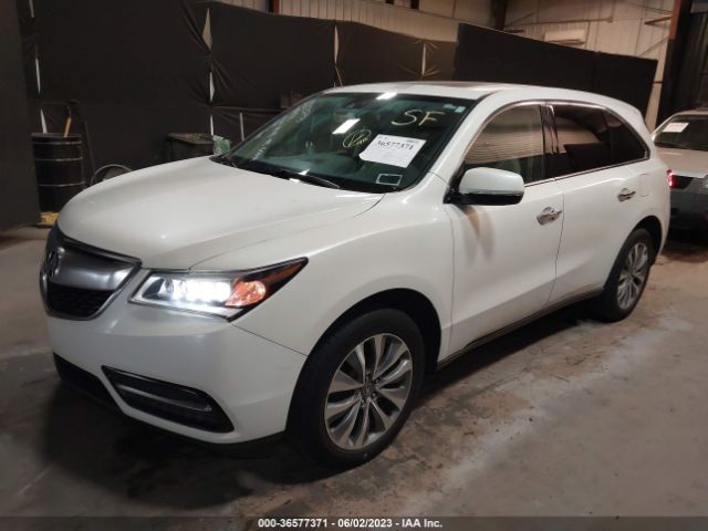 5FRYD4H45FB005838 Acura Mdx Tech Pkg