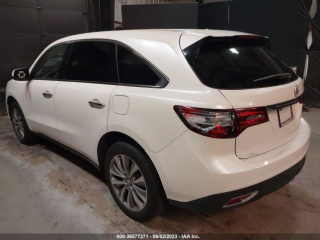 5FRYD4H45FB005838 Acura Mdx Tech Pkg