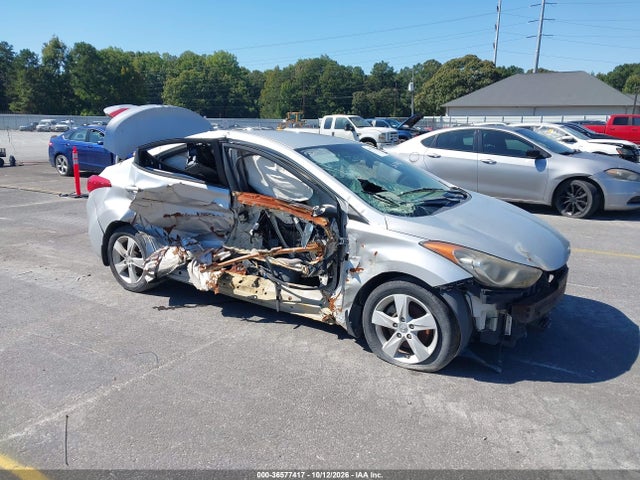 2012 Hyundai Elantra Gls მანქანა იყიდება აუქციონზე, vin: KMHDH4AE1CU281651, აუქციონის ნომერი: 36577417