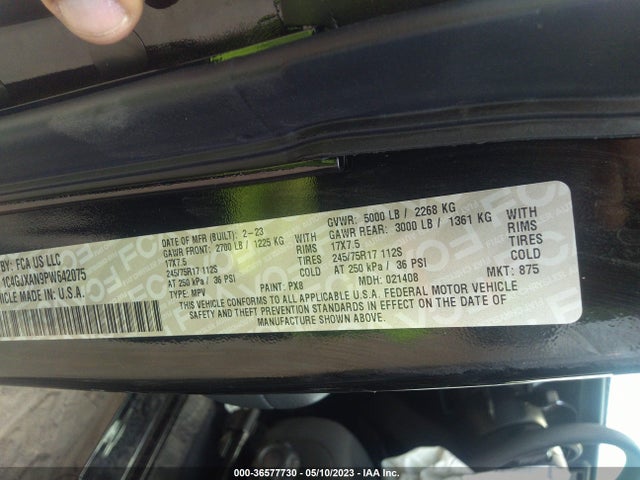 1C4GJXAN9PW642075 Jeep Wrangler Sport S