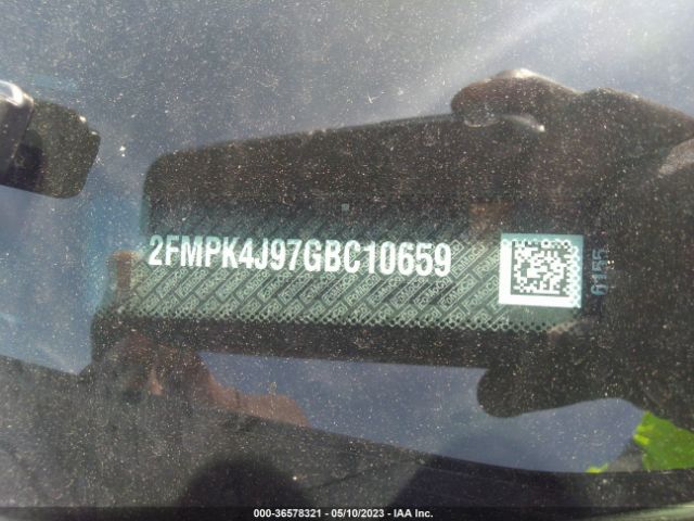 2FMPK4J97GBC10659 Ford EDGE SEL