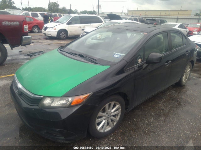 2012 HONDA CIVIC SDN EX VIN: 2HGFB2F85CH584085