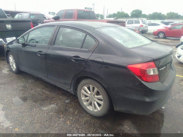 2012 HONDA CIVIC SDN EX VIN: 2HGFB2F85CH584085