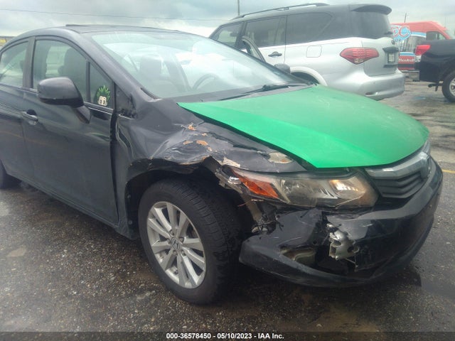 2012 HONDA CIVIC SDN EX VIN: 2HGFB2F85CH584085