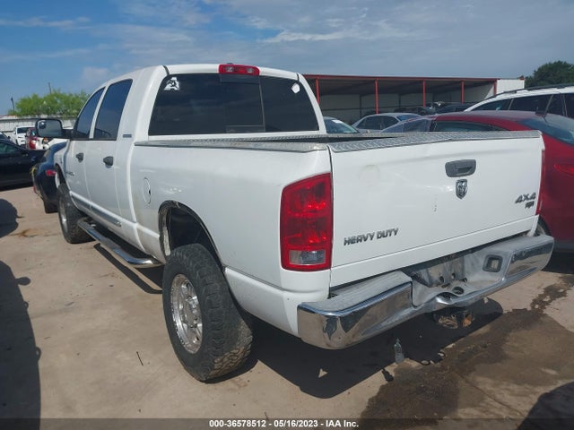 2006 DODGE RAM 3500 LARAMIE VIN: 3D7LX39C96G157978