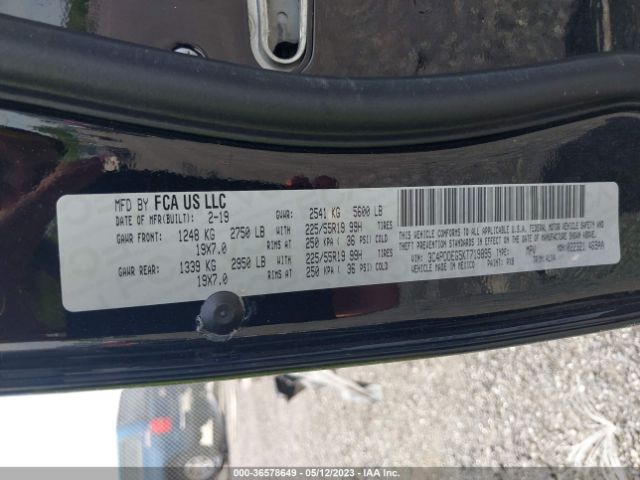 3C4PDDEG5KT719895 Dodge JOURNEY GT