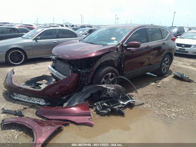Honda Cr-v Ex-l 2019 7FARW1H85KE018900 Image 2