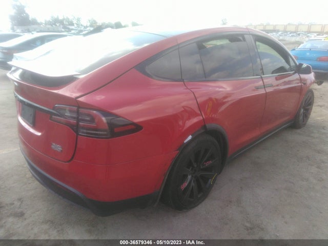 2022 TESLA MODEL X PLAID VIN: 7SAXCBE62NF351602