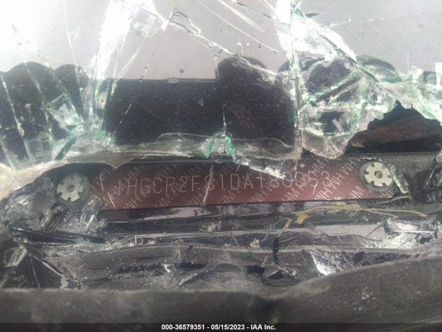 2013 HONDA ACCORD SDN EX-L VIN: 1HGCR2F81DA180053