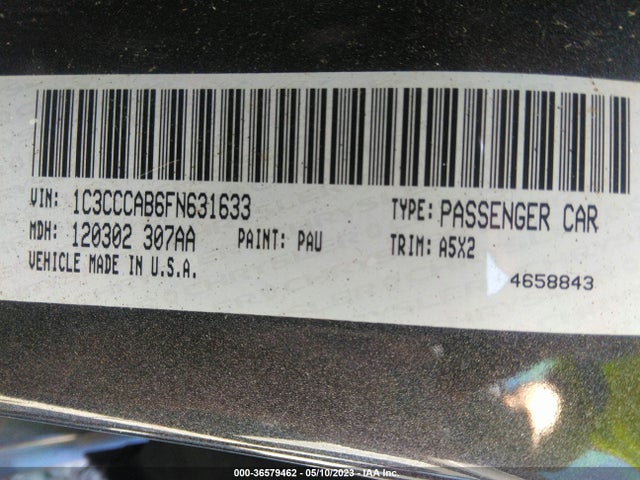 Chrysler 200 Limited 2015 1C3CCCAB6FN631633 Image 9