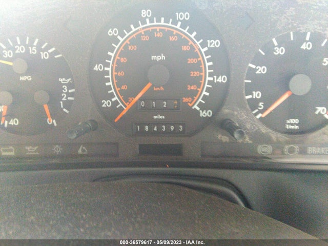 1991 MERCEDES-BENZ 500 SL VIN: WDBFA66E2MF014433