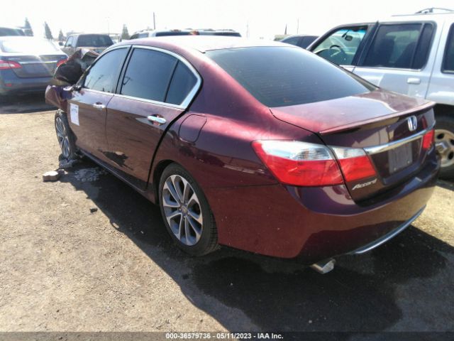 Honda Accord Sedan Sport 2015 1HGCR2F54FA273349 Image 3