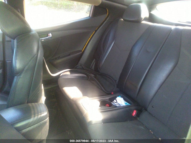 2013 HYUNDAI VELOSTER W/BLACK INT VIN: KMHTC6ADXDU125087