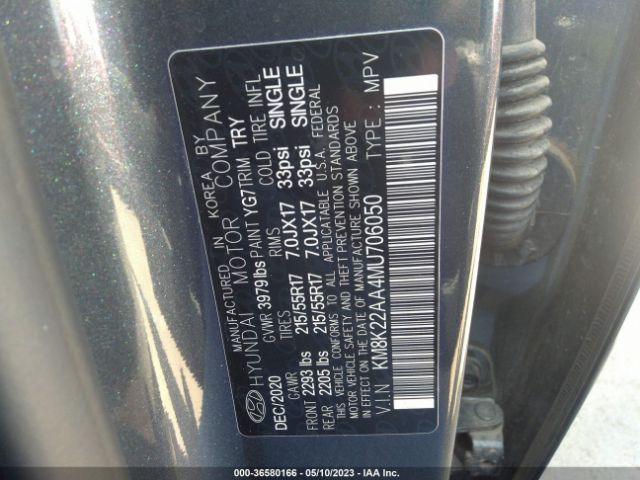 Hyundai Kona Sel 2021 KM8K22AA4MU706050 Image 10