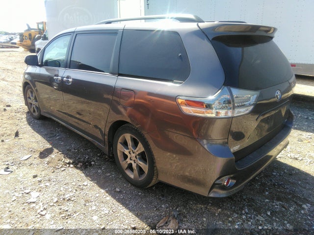 2015 TOYOTA SIENNA SE VIN: 5TDXK3DC8FS537042