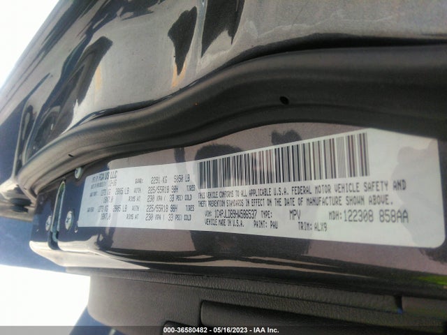 Jeep Cherokee High Altitude 2017 1C4PJLDB9HW586537 Image 9