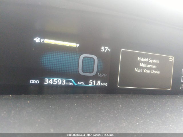 Toyota Prius Two/two Eco/three 2017 JTDKARFU3H3530736 Image 7