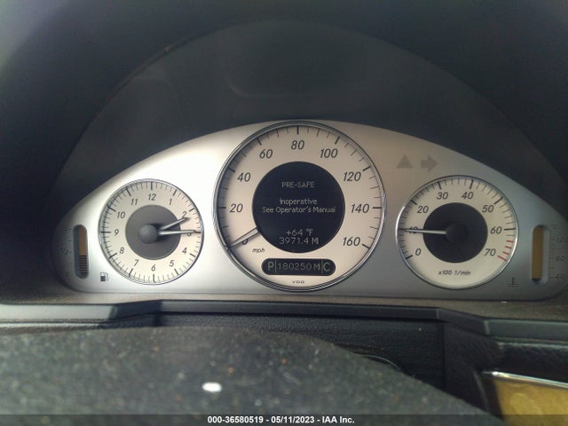 2007 MERCEDES-BENZ E-CLASS 5.5L VIN: WDBUF72X07B082005