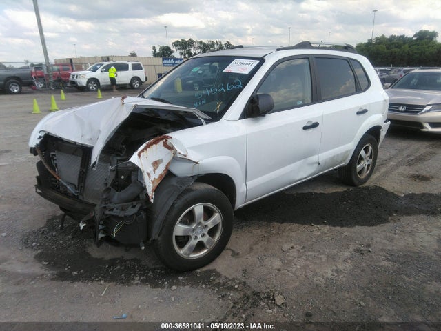 2007 HYUNDAI TUCSON GLS VIN: KM8JM12B87U545262