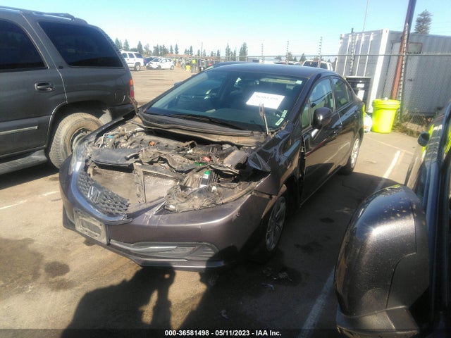 Honda Civic Sedan Lx 2014 19XFB2F51EE229465 Image 2