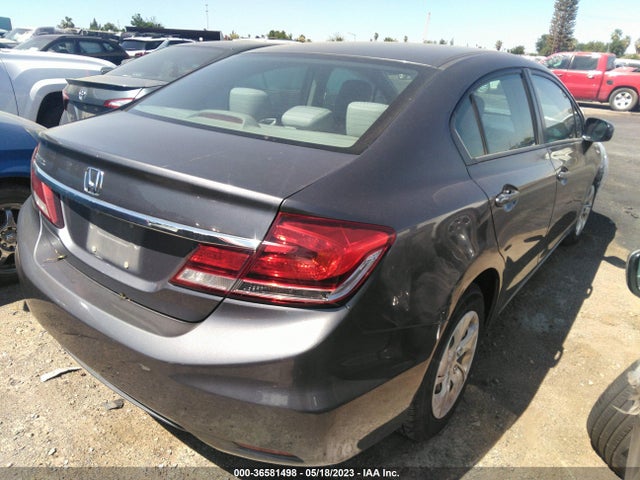 Honda Civic Sedan Lx 2014 19XFB2F51EE229465 Image 6