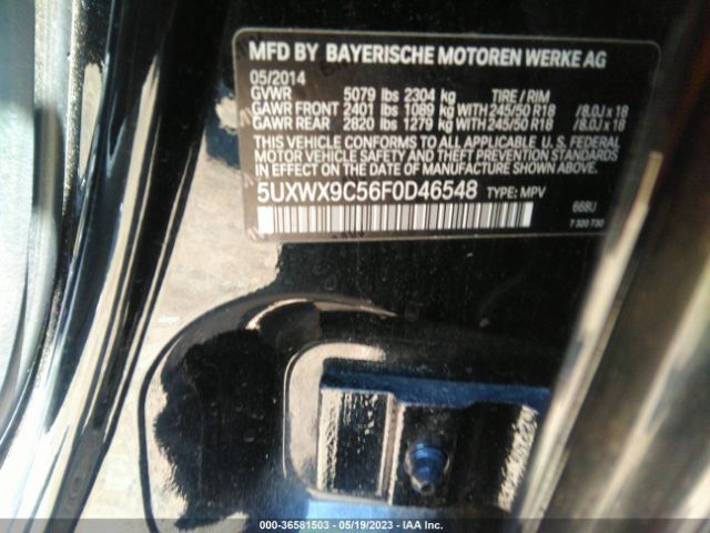5UXWX9C56F0D46548 BMW X3 Xdrive28i