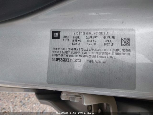 1G4PS5SKXE4162248 Buick Verano Leather Group