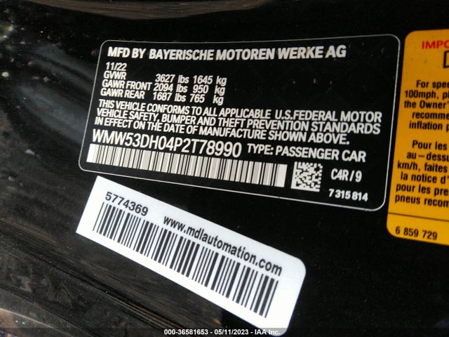 2023 Mini Hardtop, VIN: WMW53DH04P2T78990