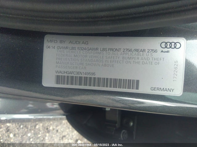 WAUHGAFC3EN149595 Audi A6 3.0t Prestige