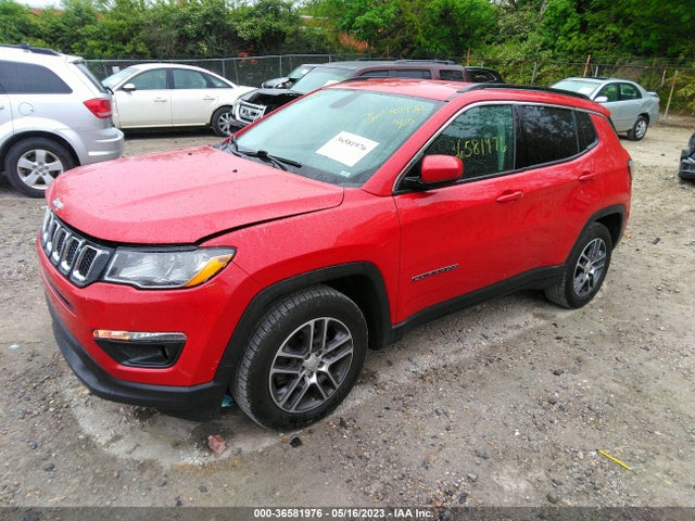 2020 JEEP COMPASS LATITUDE VIN: 3C4NJCBB7LT155011