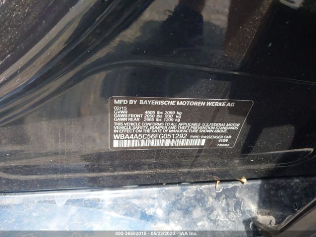 WBA4A5C56FG051292 BMW 4 Series 428i