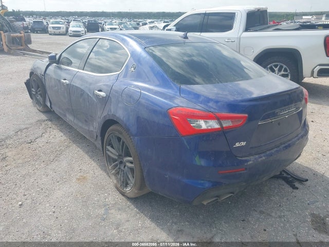 Aukcja sprzedaży 2018 Maserati Ghibli S Q4 Gransport, vin: ZAM57YTS8J1290914, numer aukcji: 36582095