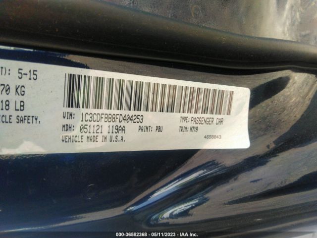 1C3CDFBB8FD404253 Dodge DART SXT