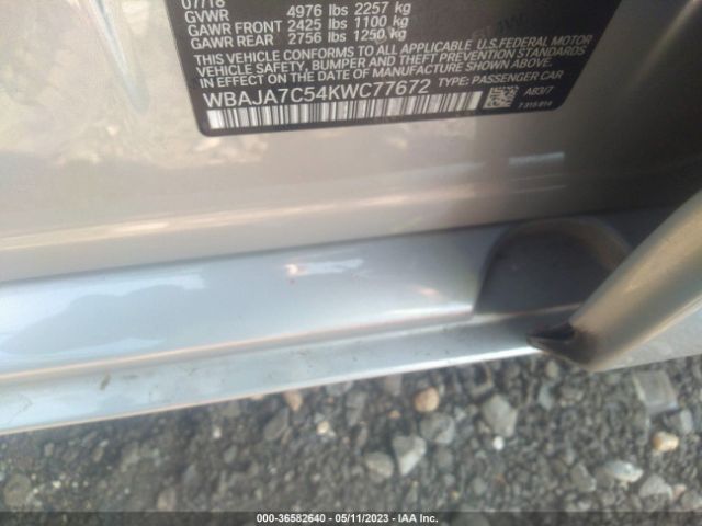 WBAJA7C54KWC77672 BMW 5 Series 530i Xdrive