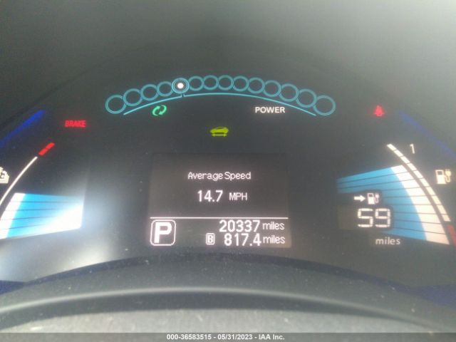1N4AZ0CPXEC338925 Nissan Leaf Sl